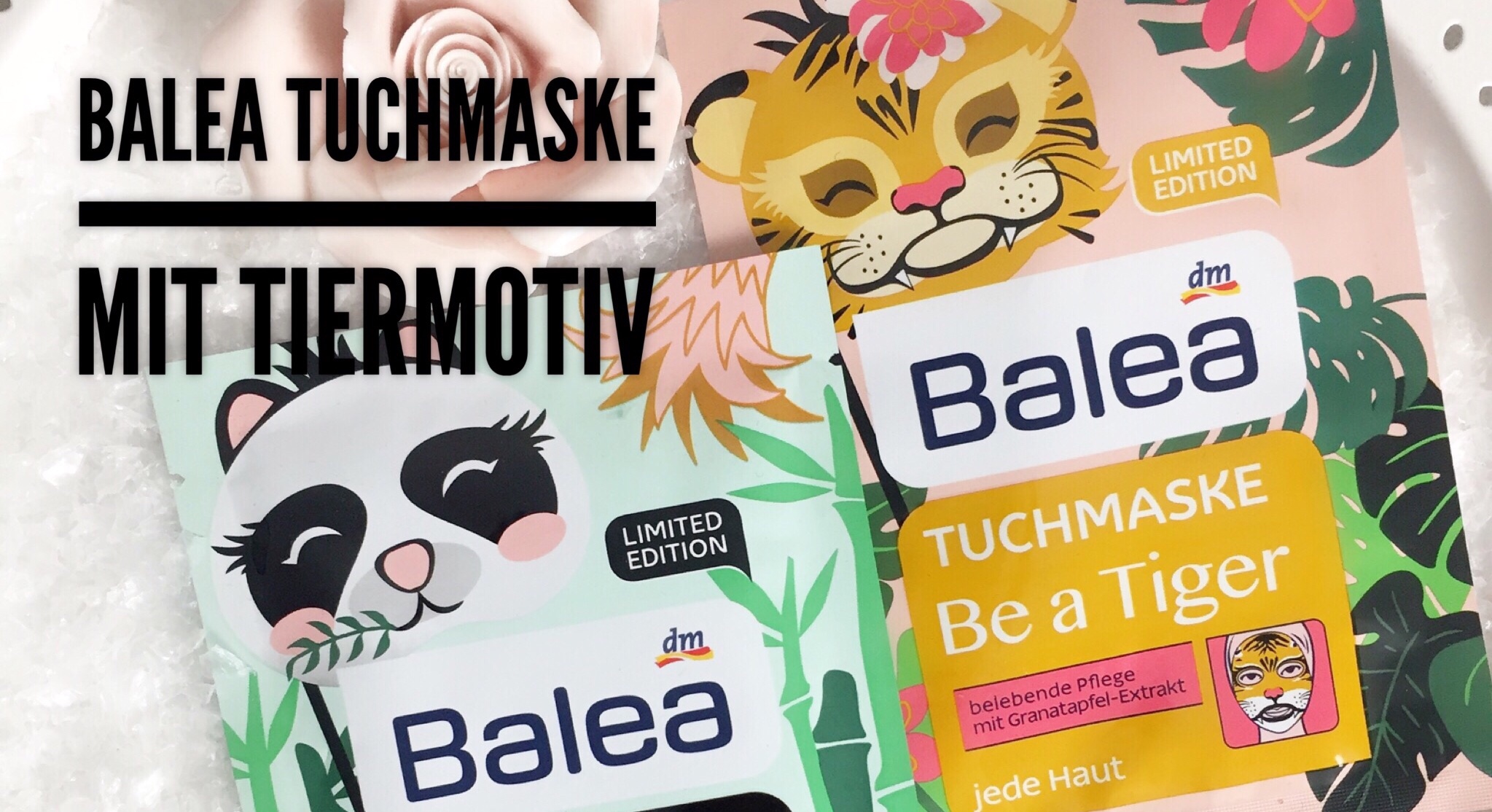 Balea Tuchmaske Be A Tiger Be A Panda Rockerbellas Beauty Blog